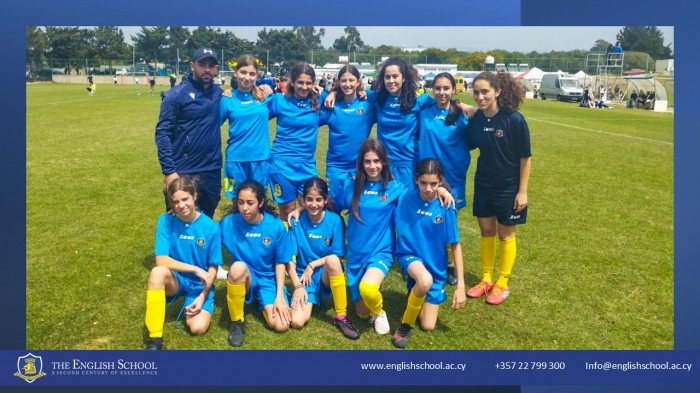 U15 Girls Football Team Shines at Ayia Napa Tournament 2023